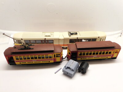 micromotor HME004 voor Mehano / AHM / IHC / Modelpower Boeing LRV, Brill Trolley, Light Mikado, USRA Light pacific, EMD SW1, Alco 1000 HP shunter