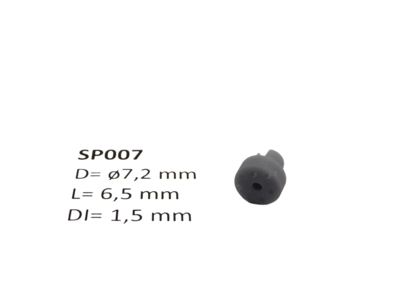 micromotor SP007 ø 7.2 x 6.5 - ø 1.5 mm cardankoppelingshouder