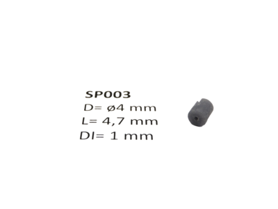 micromotor SP003 ø 4 x 4.7 - ø 1 mm cardankoppelingshouder