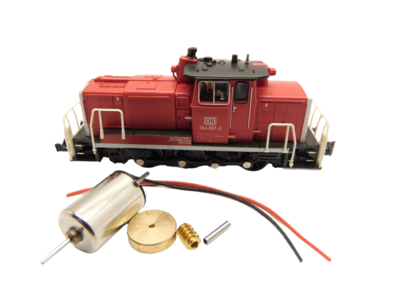 micromotor NM044C Glockenankermotor Umbausatz für Minitrix V 60, BR 360 u.a.