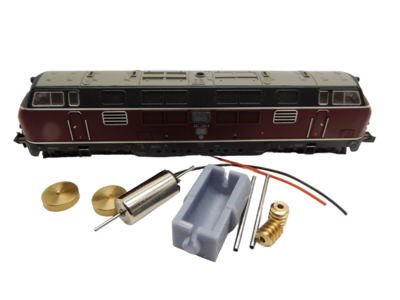 micromotor NM043C Glockenankermotor Umbausatz für Minitrix V 200, V 270, BR 220, BR 221