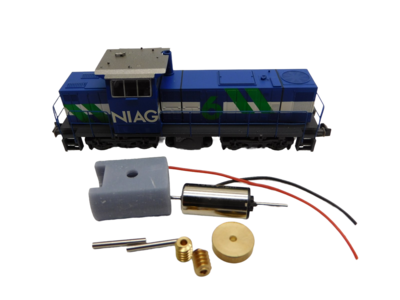 micromotor NM040C Glockenankermotor Umbausatz für Minitrix MaK G 1000 BB, BE MAK DE 1002, MaK G 1205, u.a.