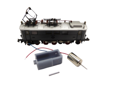 micromotor NM037 Glockenankermotor Umbausatz für Minitrix E 36, EP 3/6