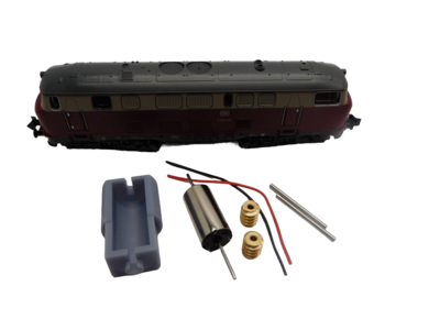 micromotor NM034G Glockenankermotor Umbausatz für Minitrix V 160, BR 216, BR 217, BR 218