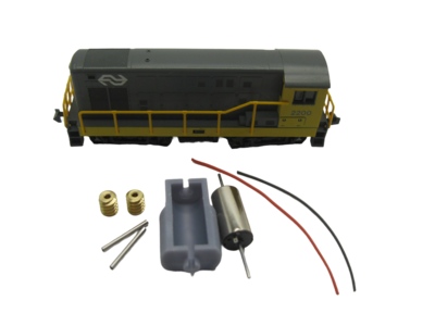 micromotor NM031G Glockenankermotor Umbausatz für Minitrix  NS 2200, US H12-44