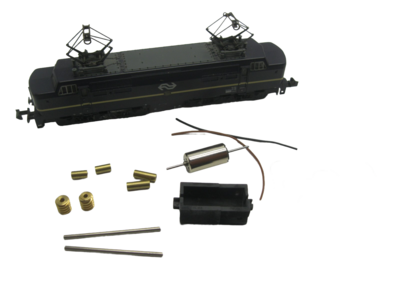 micromotor NM004C motor ombouwset voor Minitrix NS 1200