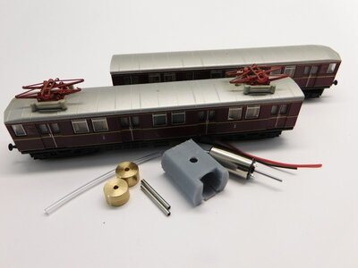 micromotor NA057C Arnold, Minitrain, Rivarossi ET 165, ET 182, BR 275, BR 475