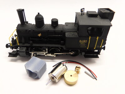 micromotor HLI016C Liliput E 3/3 Tigerli (SBB, NSB / SJ., Diskro, Feldschloßchen), NS 7851