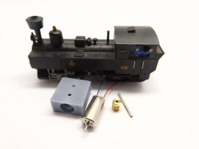 micromotor HSL002G ombouwset voor Liliput H0e – U2 Zillertal