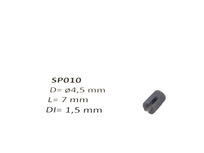 micromotor SP010 ø 4.5 x 7 - ø 1.5 mm cardankoppelingshouder