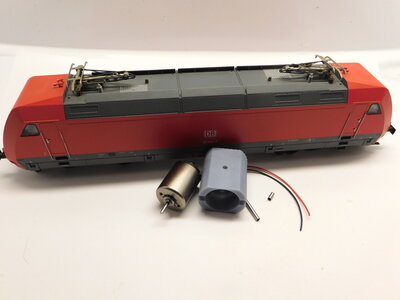 Micromotor HF019 Fleischmann BR 101, BR 145, BR 146, Re 481, Re 486