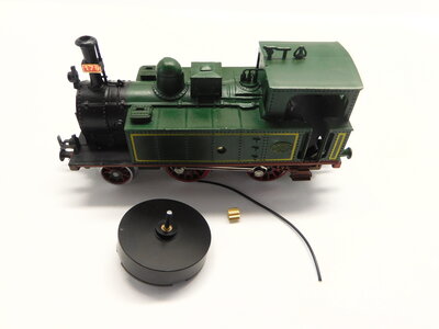 micromotor HEL001G Electrotren Renfe 333, DSB Mz 1400, MZA Serie 120-0201