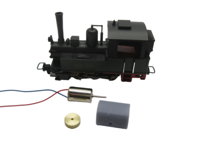 micromotor HSR004F motor ombouwset voor Roco BR 99 (85007 Motor)