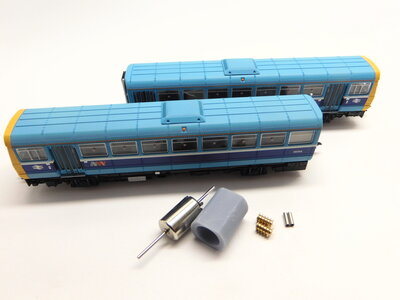 Micromotor NDA007G Dapol Class 142 Pacer - alleen voor 2D-142-XXX genummerde modellen!
