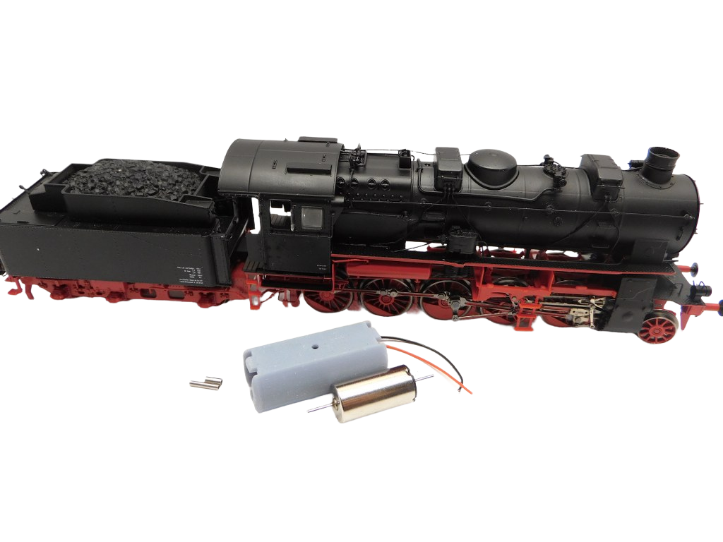 micromotor HRI002 motor ombouwset voor Rivarossi (Hornby) BR 58, ÖBB Rh 658