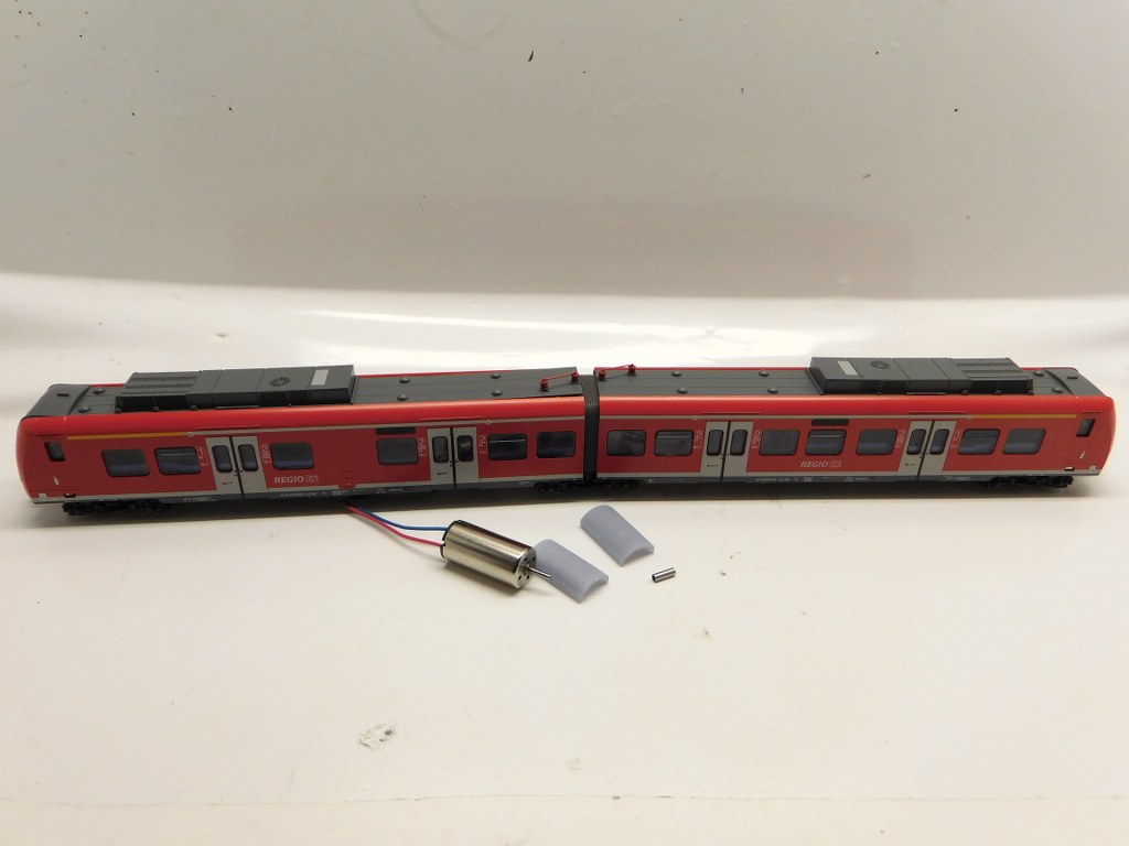 micromotor NH015 ombouwset voor Kato ET 425, ET 426