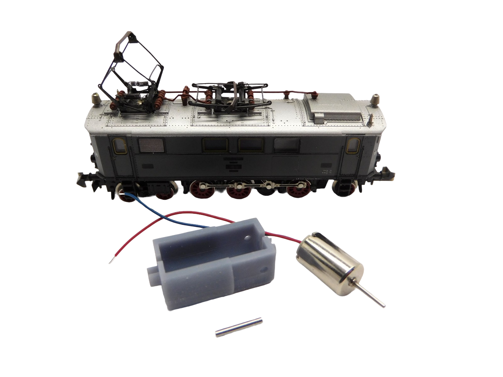 micromotor NM037 N motor ombouwset voor Minitrix E 36, EP 3/6