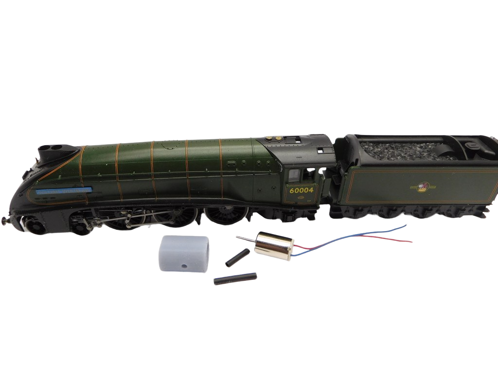 micromotor TH001 motor ombouwset voor Hornby Class A1, A3, A4, 08