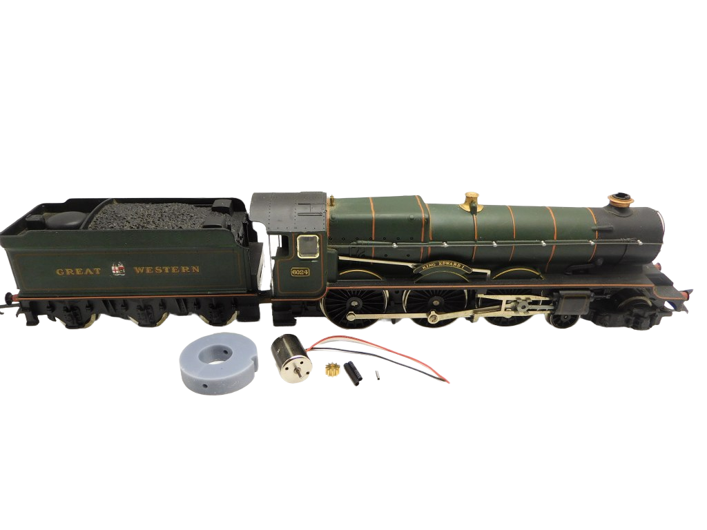 micromotor 0T003G motor ombouwset voor 0T003G Hornby Class 37, Class 47, Class 4P, Class 4P Compound, Class 5, Class 52, Class 6P Patriot, Class 7MT, Class 8F, Class 8P Coronation, Class 8P Princess Royal, Standard 9F, Class 92, Class A3, Class A4, Class