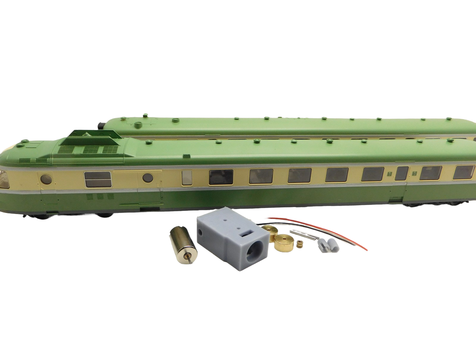 micromotor HR034C motor ombouwset voor Roco SNCF RGP X 2700