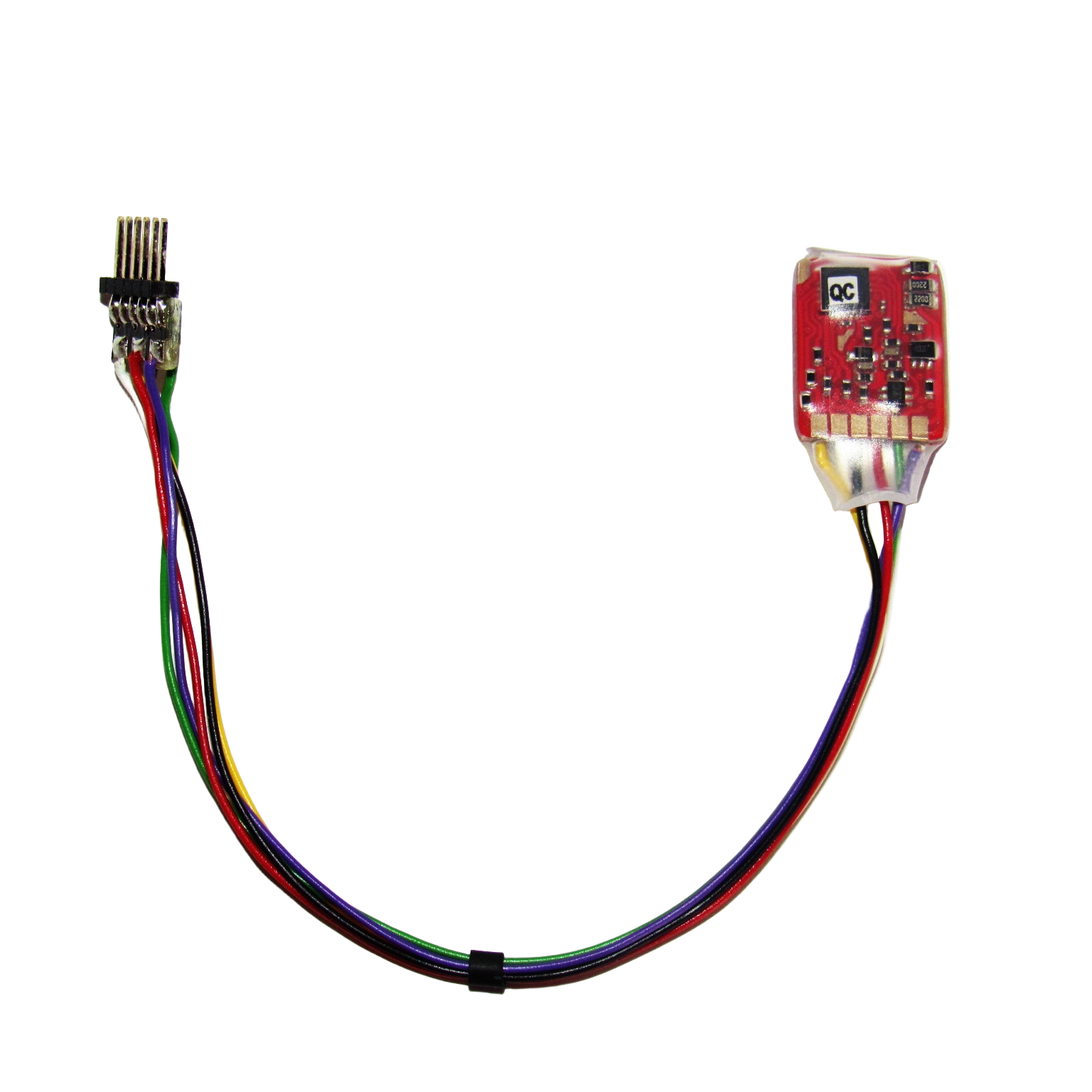 train-o-matic 02010117 functie decoder II - NEM-651 6 draad 6 pin