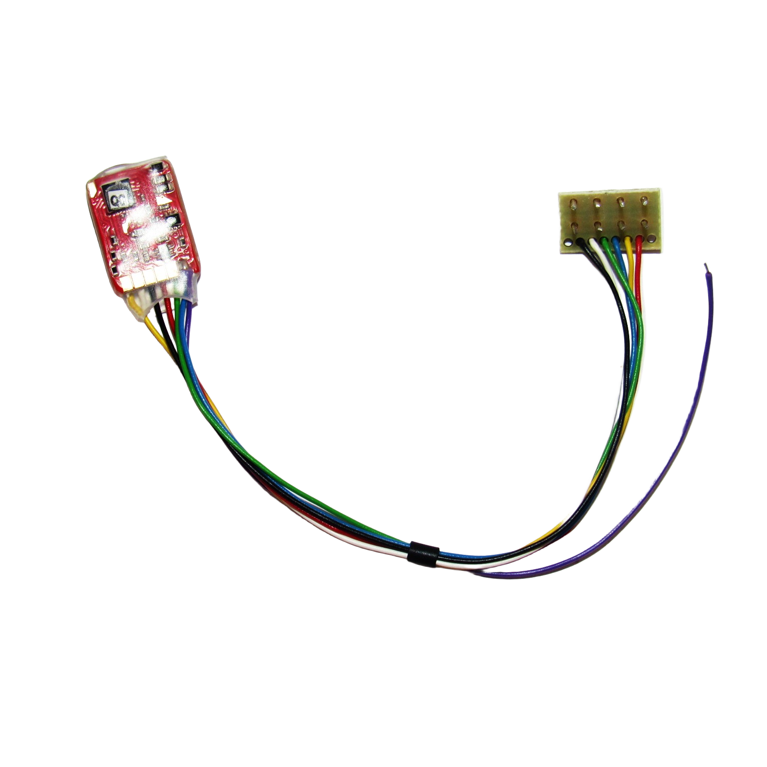 train-o-matic 02010119 function decoder II - NEM652 8 pin 7 wires