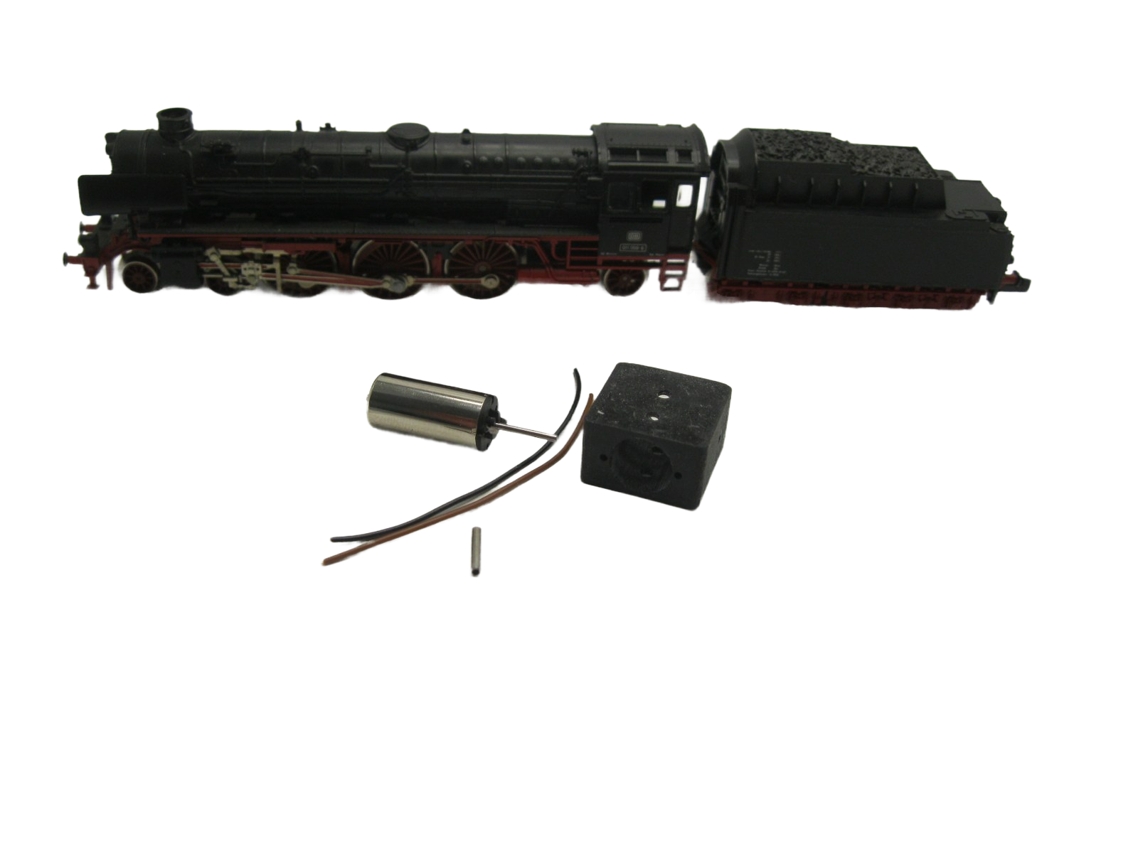 micromotor NF009G ombouwset voor Fleischmann BR 38 K, DRG 01.10, P8, BR 23, u.a.