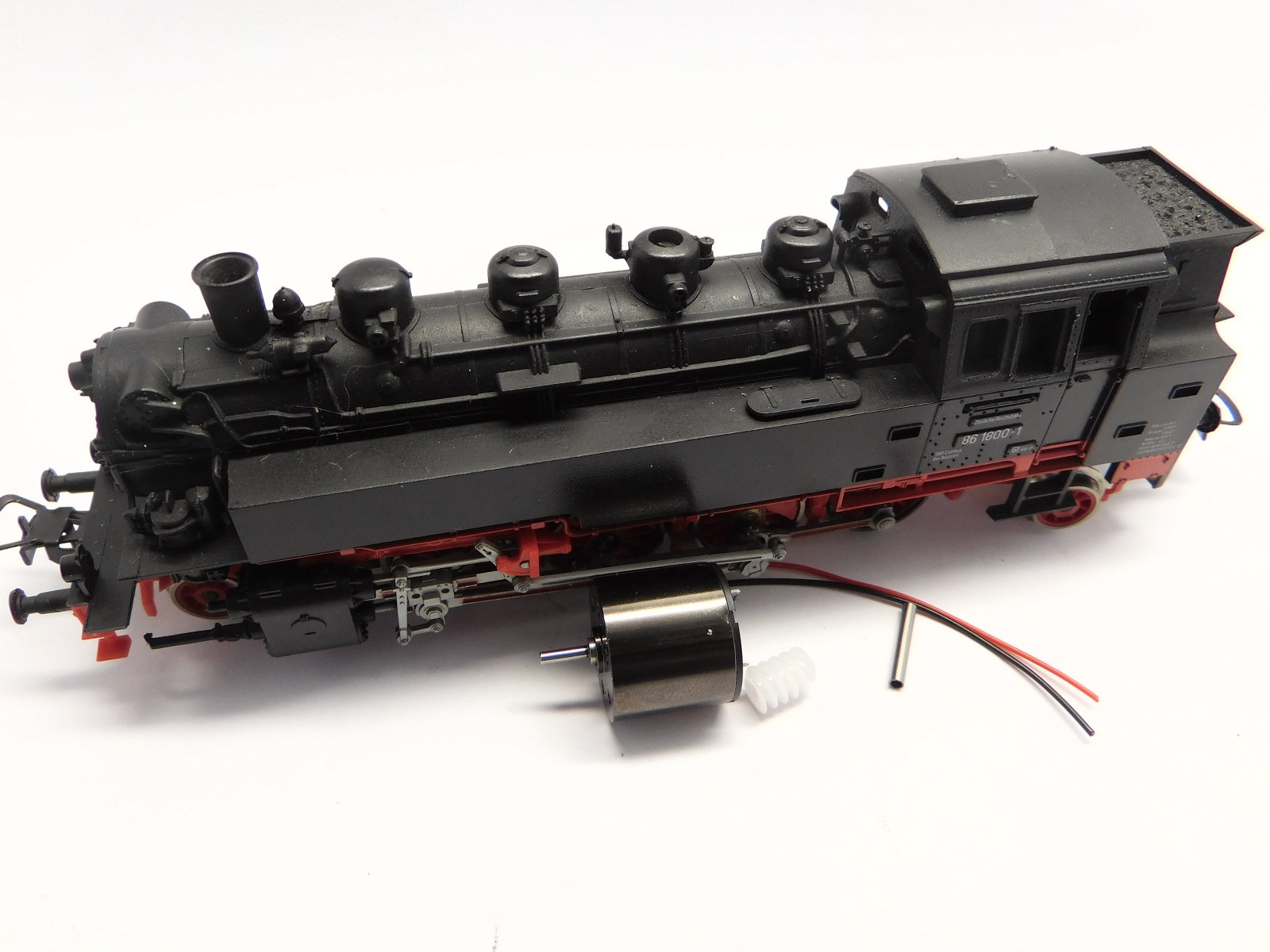 micromotor HP010G motor ombouwset Piko (Gützold) BR 86, BN 150