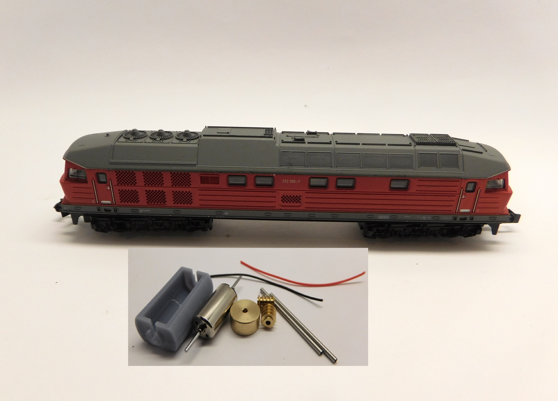 Micromotor NM073C Minitrix BR 232, SNCF CC 6500 modellen vanaf 2023