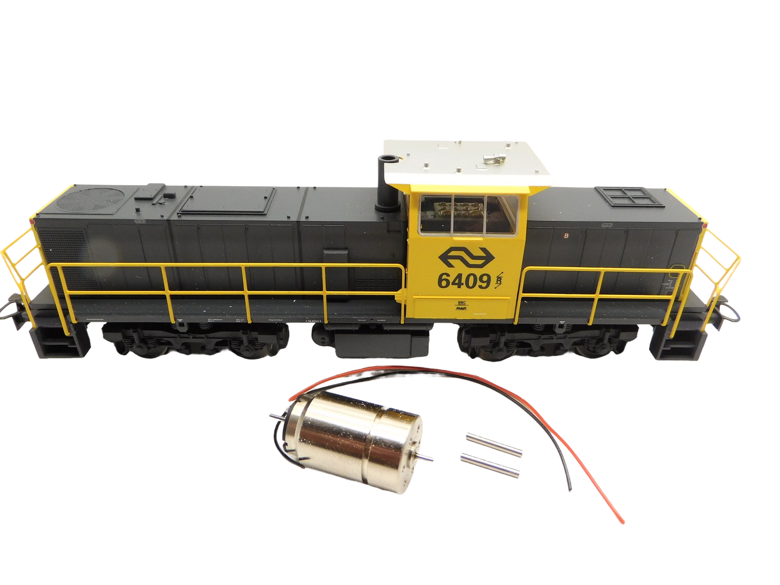 micromotor HMT006 motor ombouwset voor HMT006 Märklin / Trix MAK, MAK 1204, MAK 1206, u.a.